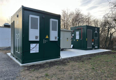Batteriespeicher der TRICERA energy GmbH aus der Partnerschaft mit dem Unternehmen EDF Renewables Deutschland GmbH