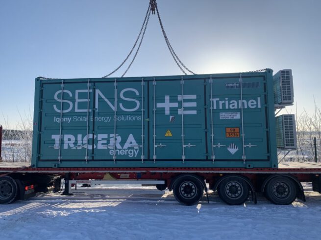 Magazyny energii w ciężarówkach u klienta Icony Sens i Trianel