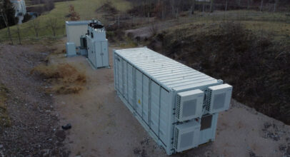 Batteriespeicher von TRICERA energy bei den Stadtwerken in Schneeberg