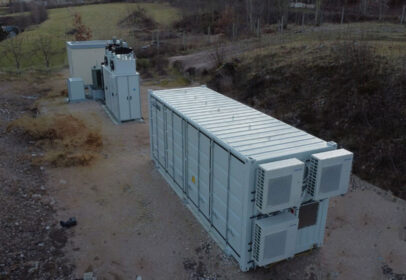Batteriespeicher der Firma TRICERA energy in Schneeberg