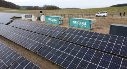 Batteriespeicher von TRICERA im Hybrid-Solarpark in Wald-Michelbach