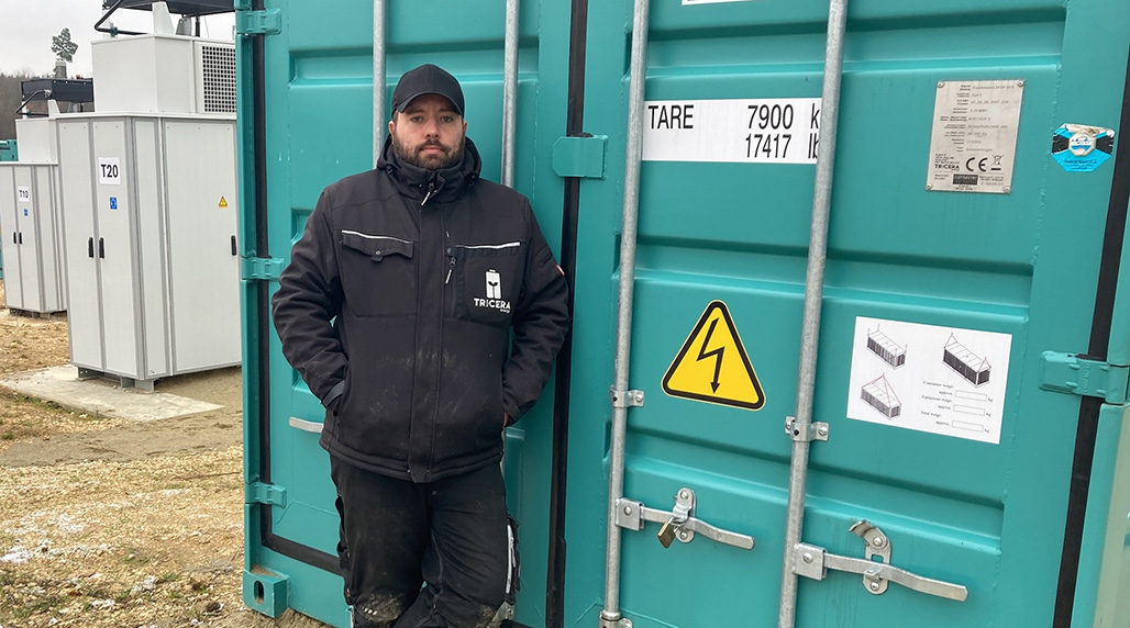 David Lerbs, Operation & Maintenance bei der TRICERA energy GmbH