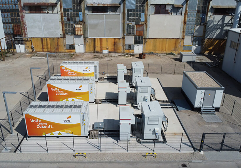 Batteriespeicher-System für die EEW in Premnitz