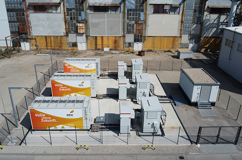 Batteriespeicher-System für die EEW in Premnitz